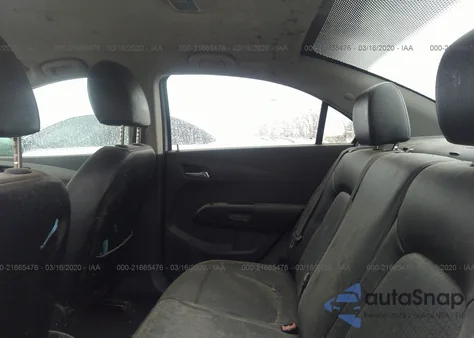 2012 Chevrolet Sonic Ltz из США, поврежденный, VIN 1G1JE5SH5C4100946